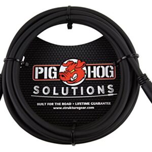 Pig Hog PHX35-10 3.5mm TRSF to 3.5mm TRSM Headphone Extension Cable, 10 Feet