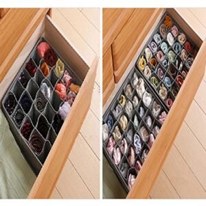 Underwear Drawer Closet Organizers Dividers, AStorePlus® 30 Compartments Ties Bra Panty Socks Wardrobe Organizer Storage --US SHIPPING