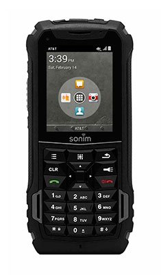 Sonim XP5 XP5700 | 4G LTE | Military Grade | Rugged PTT Feature Phone | 4GB, 1GB RAM | (Black) - AT&T Unlocked