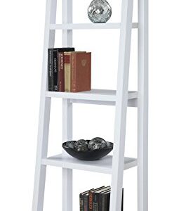 Convenience Concepts Newport Lilly Bookcase, White