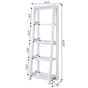 Convenience Concepts Newport Lilly Bookcase, White