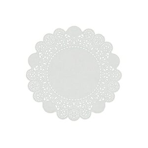 royal 6 inch disposable paper lace doilies, package 1000