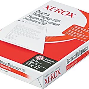 Xerox 3R03761 Vitality Multipurpose Printer Paper, 11 X 17, White, 500 Sheets/Rm