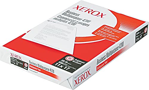 Xerox 3R03761 Vitality Multipurpose Printer Paper, 11 X 17, White, 500 Sheets/Rm