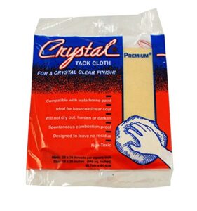 crystal premium tack cloth, 12-pk (bon-1419)