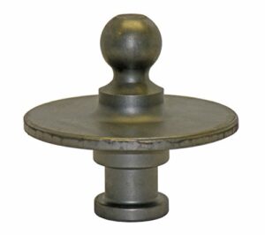 wallace forge kingpin to gooseneck ball adapter - made in u.s.a.