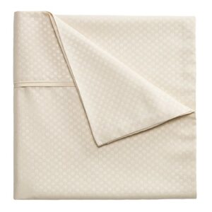 Brushed Microfiber Sheets Set- 4 Piece Hypoallergenic Bed Linens with Deep Pocket Fitted Sheet and Embossed Design by Lavish Home (Champagne, Queen),66-90-Q-C