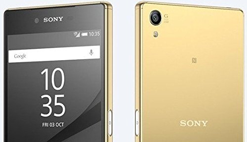 Sony Xperia Z5 Premium E6853 Factory Unlocked Phone, 5.5-Inch 4K UHD Display, Gold International Version