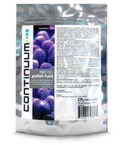 continuum aquatics reef bio pellet fuel – timed release carbon source for nutrient removal in reef and marine saltwater aquariums