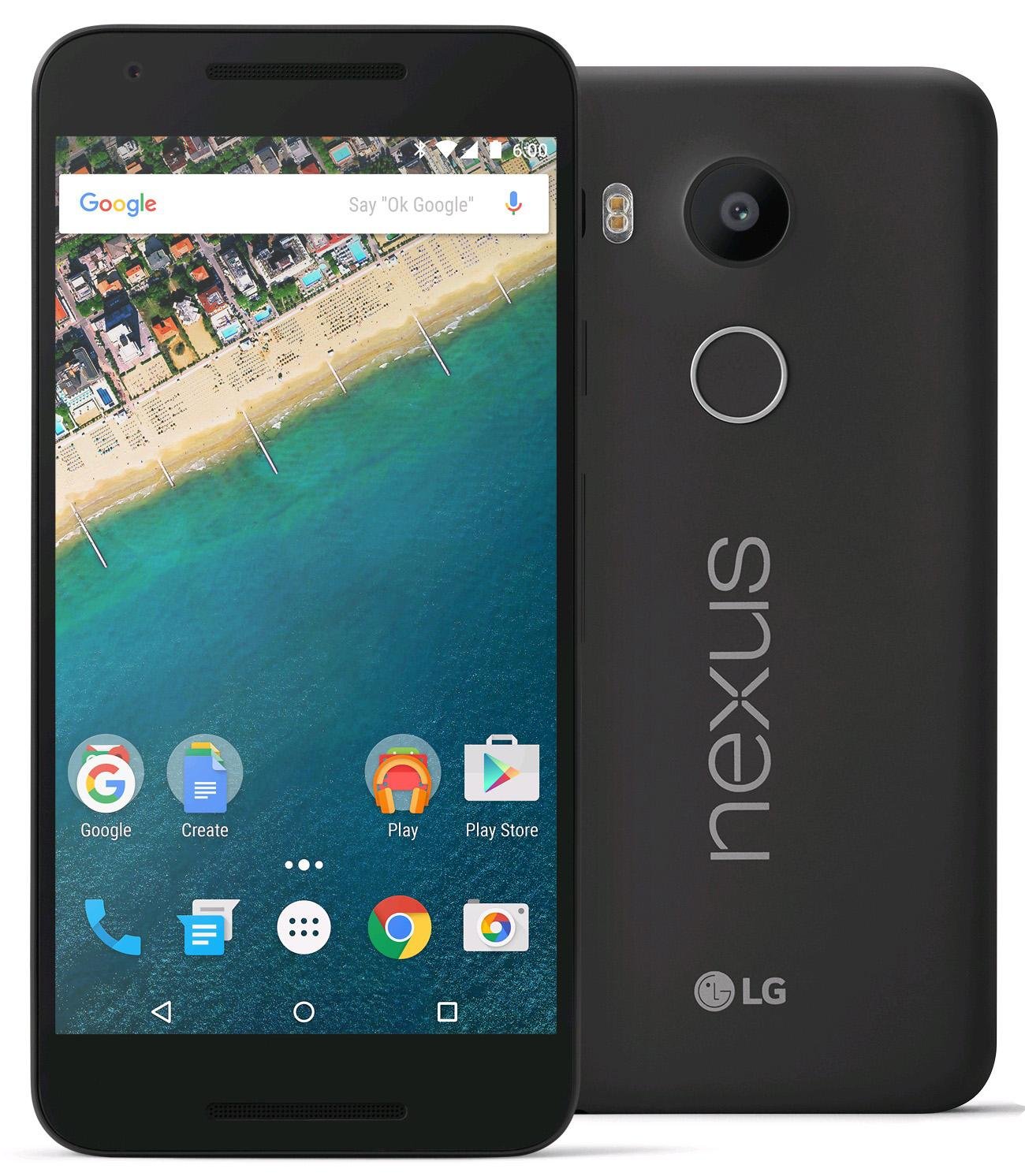 LG Nexus 5X Unlocked Smartphone with 5.2-Inch 32GB H790 4G LTE (Carbon Black)