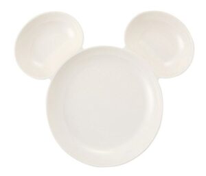 francfranc mouse food tray for children (white)