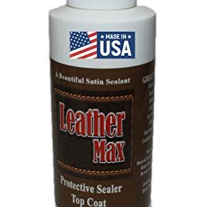 Top Coat Satin Finish Sealer Use on Any Leather or Vinyl or After You Have Used Leather Max by Blend It On Refinish, Keep it All Safe