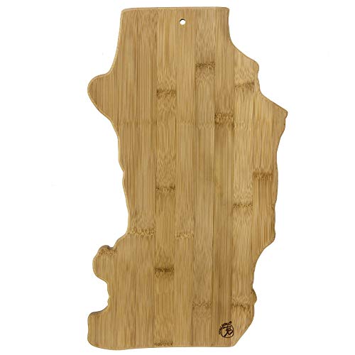 Totally Bamboo Seattle City Life Bamboo Serving and Cutting Board