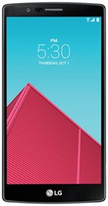 lg g4 us991 unlocked smartphone with 32gb internal memory, 16 mp camera and 5.5-inch ips quantum display for gsm and cdma (black leather)