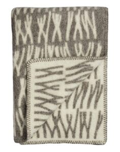 roros tweed designer 100% norwegian wool throw blanket in many patterns (naturpledd in knytte)