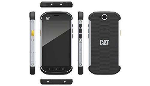 CAT S40 16GB Unlocked GSM 4G LTE Refined/Rugged + IP68 Certified Quad-Core Smartphone w/ 8MP Camera - Black