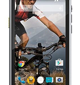 CAT S40 16GB Unlocked GSM 4G LTE Refined/Rugged + IP68 Certified Quad-Core Smartphone w/ 8MP Camera - Black