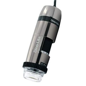 dino-lite usb digital microscope am7115mztl - 10x - 140x optical magnification, measurement, polarized light