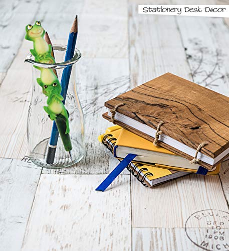 Planet Pens Three Wise Frogs Novelty Pen - Cute Fun & Unique Kids & Adults Ballpoint Pen, Colorful Animal Writing Pen Instrument School & Office Desk Decor