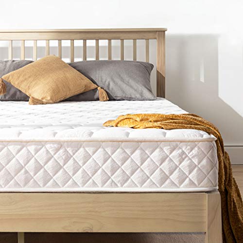 Best Price Mattress 8 Inch Tight Top Pocket Spring Mattress - Motion Isolation Individually Encased Pocket Springs, Comfort Foam Top, CertiPUR-US Certified Foam, Full White