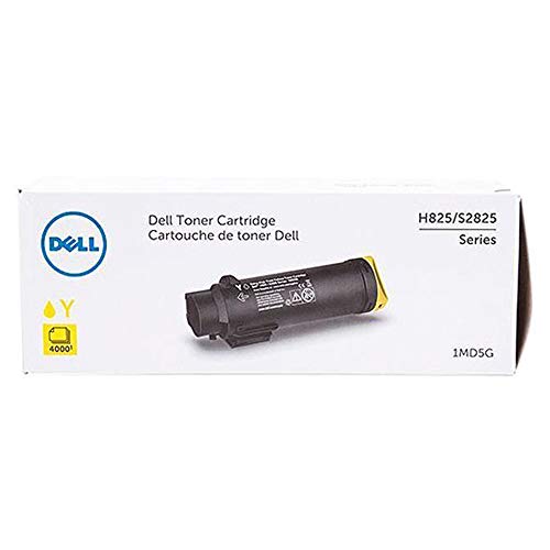 Dell 1md5g Extra High-Yield Toner, 4,000 Page-Yield, Yellow