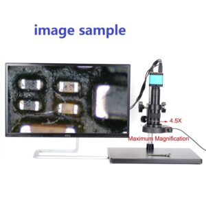 HAYEAR 14MP HD TV HDMI USB Industry Digital C-Mount Microscope Camera TF Card + 180x Zoom C-Mount Lens
