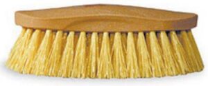 rice root grooming brush, stiff, synthetic, 2 x 8-1/2 x 2-3/8-in.