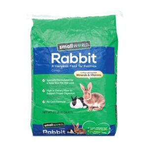 manna pro 0047532125 small world 25 lbs. rabbit feed