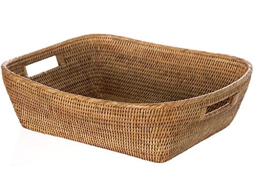 KOUBOO 1060076 La Jolla Shelf Storage Basket, Honey-Brown