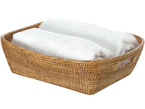 KOUBOO 1060076 La Jolla Shelf Storage Basket, Honey-Brown