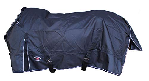 CHALLENGER 74" 1200D Turnout Rain Horse Sheet Light Winter Blanket Gusset 363G