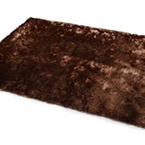 Gold Sparrow Comfort Area Rug, 5' x 8', Coffee