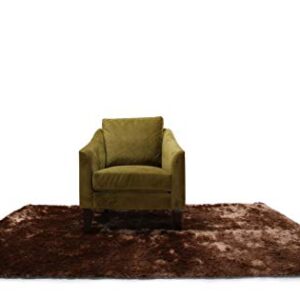 Gold Sparrow Comfort Area Rug, 5' x 8', Coffee