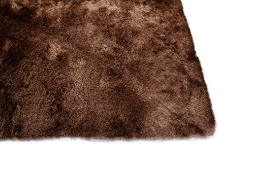 Gold Sparrow Comfort Area Rug, 5' x 8', Coffee