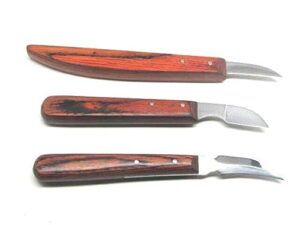 3 pack chip woodcarving knives whittling decoy wood carving tools