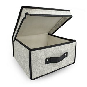 DII Breathable Closet Container, Small Closet, Damask