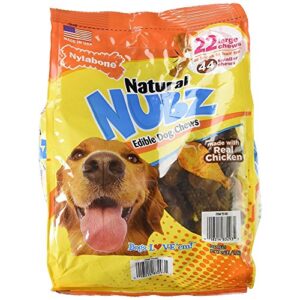 natural nubz edible dental dog chews treats made in usa, no preservatives