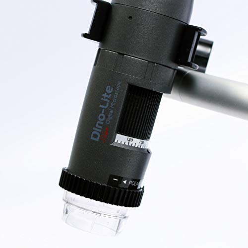 Dino-Lite VGA Digital Microscope AM5216ZTL- 720p, 5x - 140x Optical Magnification, Polarized Light, Long Working Distance