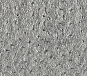 vinyl ostrich emu fake leather upholstery 54" wide sold by the yard (silver)