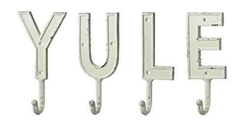 MIDWEST-CBK Monogram Letter Y Single Wall Hook Painted Cast Iron 7.5 Inch