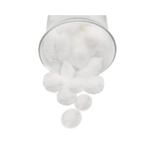 Dukal 801 Cotton Balls, Non Sterile, Medium, White (Pack of 4000)