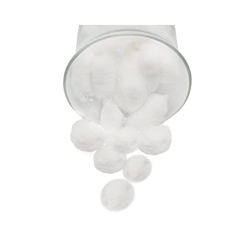 Dukal 801 Cotton Balls, Non Sterile, Medium, White (Pack of 4000)