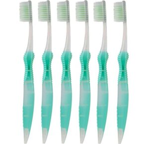 sofresh flossing toothbrush - adult size | your choice of color | (6, teal)