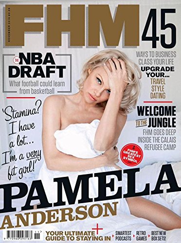 FHM Magazine: November 2015 Pamela Anderson