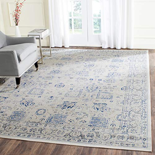 Safavieh Artisan Collection 4' x 6' Silver/Silver ATN326C Traditional Oriental Area Rug