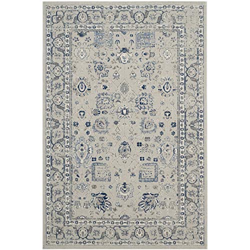 Safavieh Artisan Collection 4' x 6' Silver/Silver ATN326C Traditional Oriental Area Rug