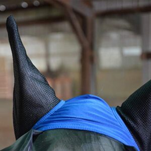 Derby Originals Reflective Lycra Fly Mask with 1 Year Warranty Mesh Eyes and Ears