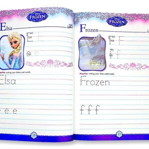 Disney Frozen Learn The Alphabet Workbook