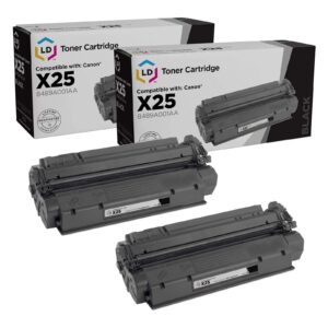 ld products remanufactured toner cartridge replacement for canon x25 8489a001aa (black, 2-pack)