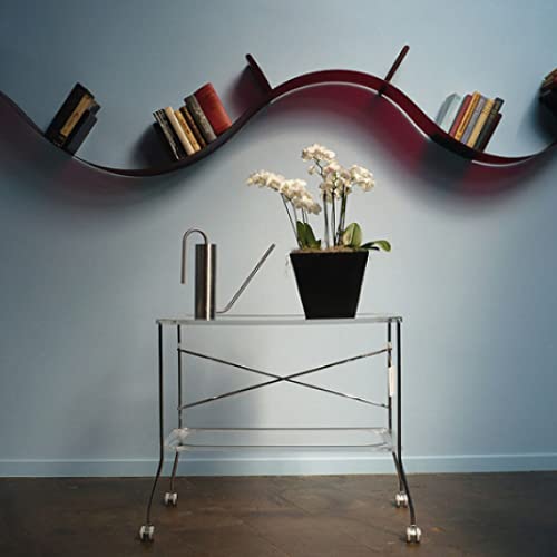 Kartell Bookworm Bookshelf by Ron Arad, Matte White